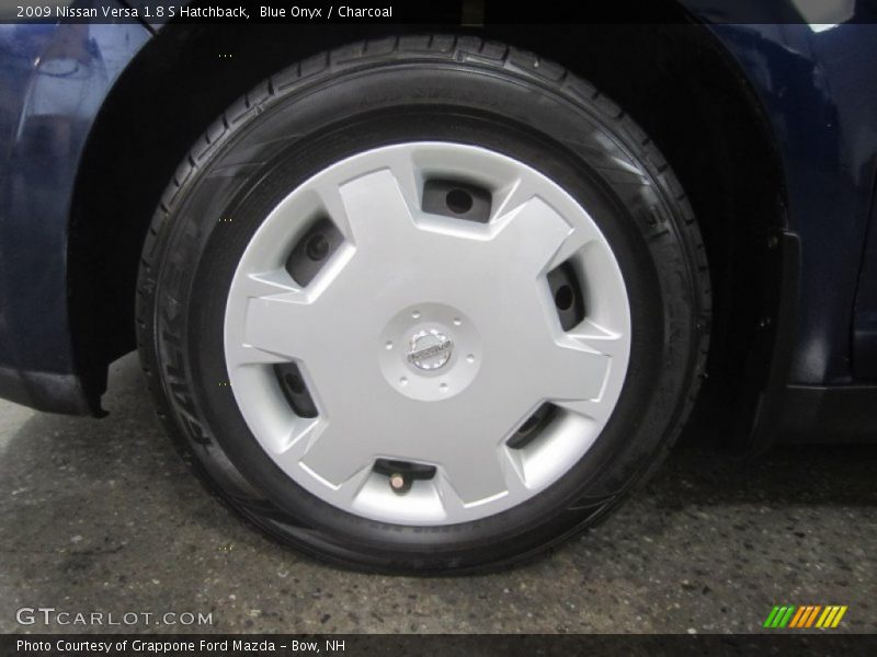 Blue Onyx / Charcoal 2009 Nissan Versa 1.8 S Hatchback