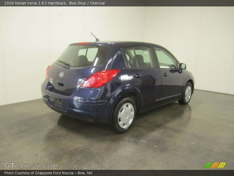 Blue Onyx / Charcoal 2009 Nissan Versa 1.8 S Hatchback