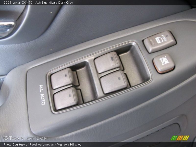 Ash Blue Mica / Dark Gray 2005 Lexus GX 470