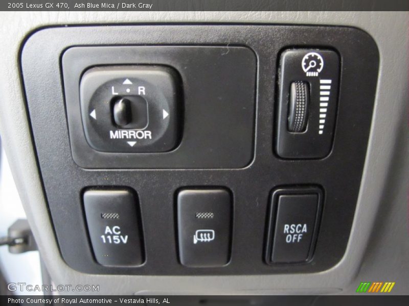 Ash Blue Mica / Dark Gray 2005 Lexus GX 470