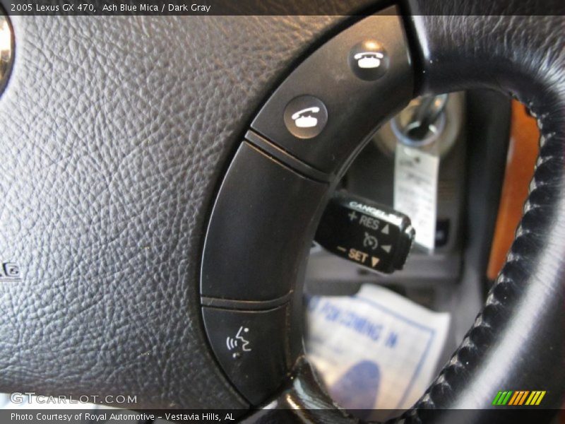 Ash Blue Mica / Dark Gray 2005 Lexus GX 470