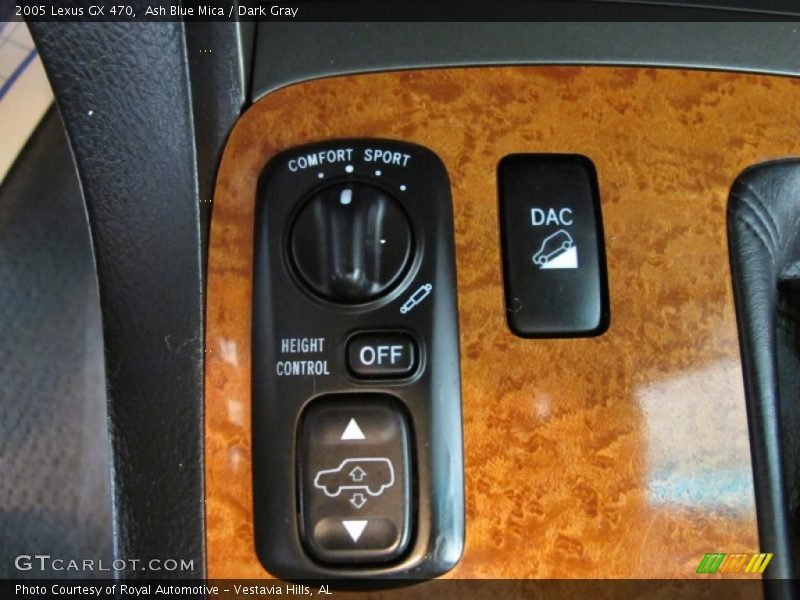 Ash Blue Mica / Dark Gray 2005 Lexus GX 470