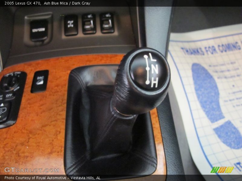 Ash Blue Mica / Dark Gray 2005 Lexus GX 470