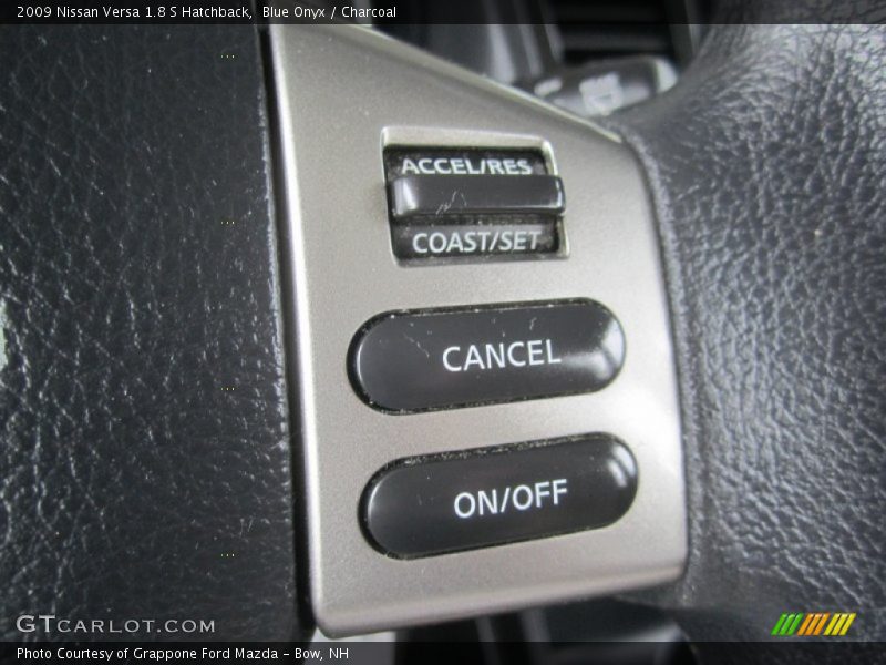 Blue Onyx / Charcoal 2009 Nissan Versa 1.8 S Hatchback