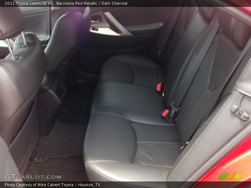 Barcelona Red Metallic / Dark Charcoal 2011 Toyota Camry SE V6