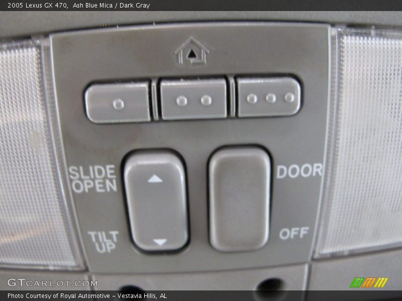Ash Blue Mica / Dark Gray 2005 Lexus GX 470