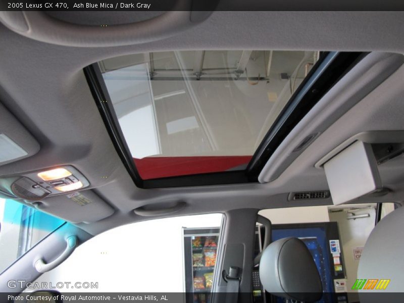 Ash Blue Mica / Dark Gray 2005 Lexus GX 470
