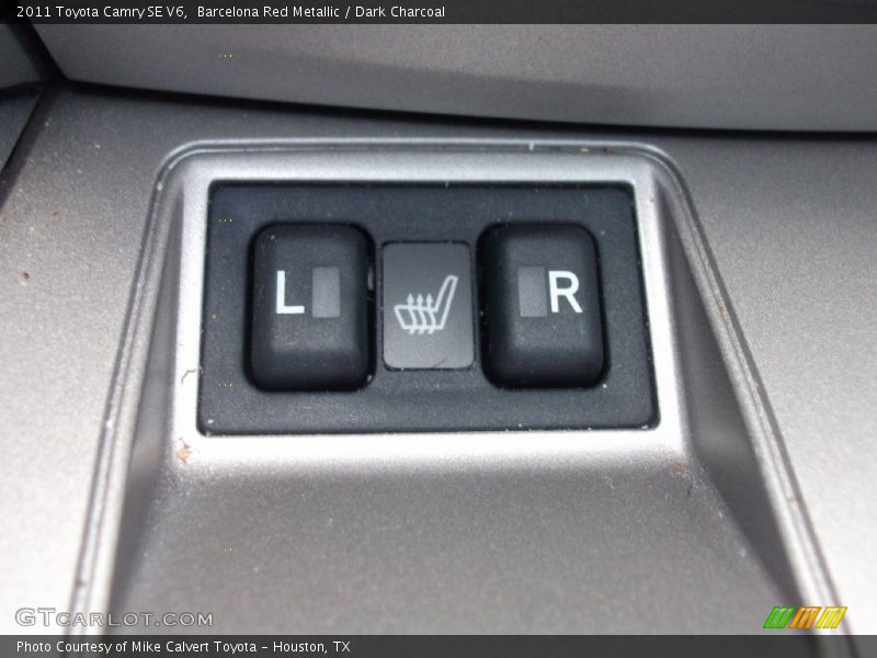 Barcelona Red Metallic / Dark Charcoal 2011 Toyota Camry SE V6