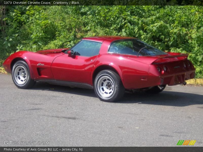 Cranberry / Black 1979 Chevrolet Corvette Coupe