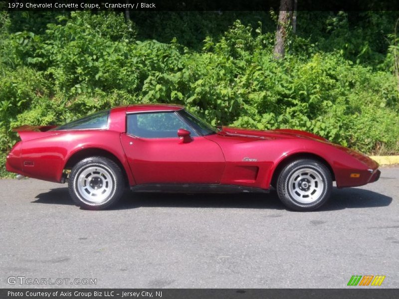 Cranberry / Black 1979 Chevrolet Corvette Coupe