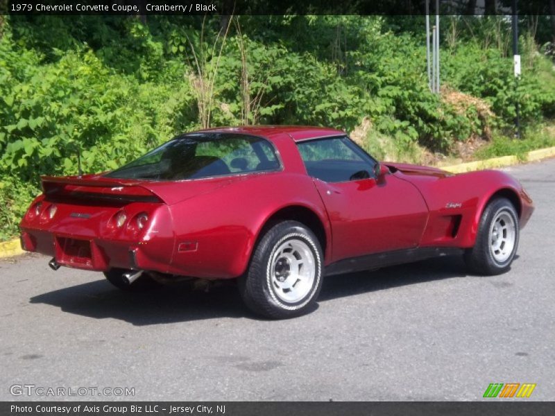 Cranberry / Black 1979 Chevrolet Corvette Coupe