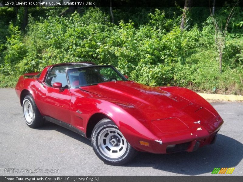 Cranberry / Black 1979 Chevrolet Corvette Coupe