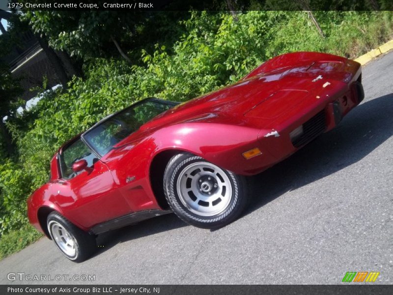 Cranberry / Black 1979 Chevrolet Corvette Coupe