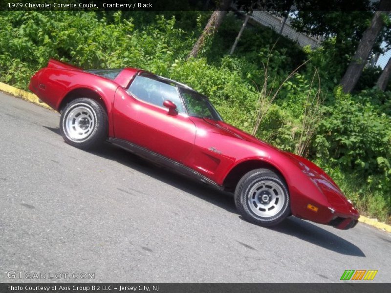 Cranberry / Black 1979 Chevrolet Corvette Coupe