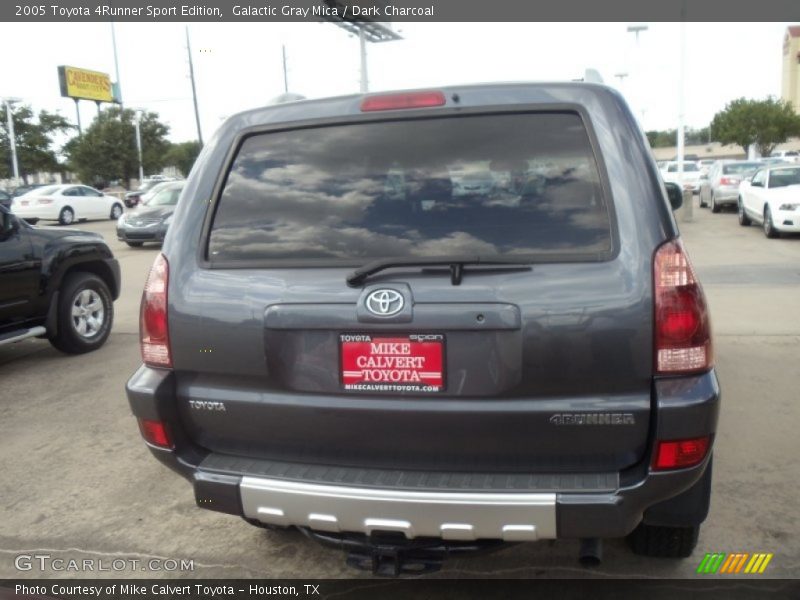 Galactic Gray Mica / Dark Charcoal 2005 Toyota 4Runner Sport Edition