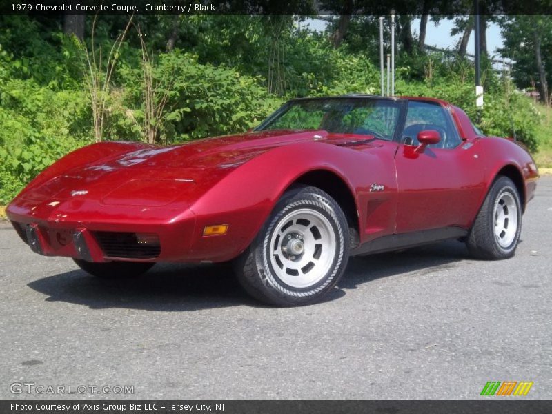 Cranberry / Black 1979 Chevrolet Corvette Coupe