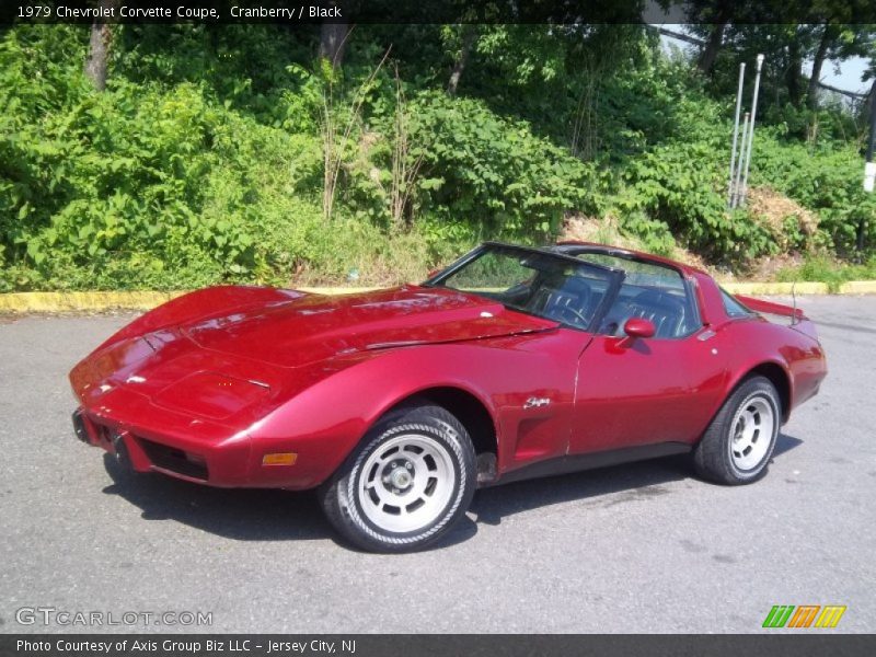 Cranberry / Black 1979 Chevrolet Corvette Coupe