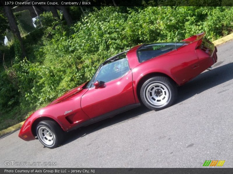 Cranberry / Black 1979 Chevrolet Corvette Coupe
