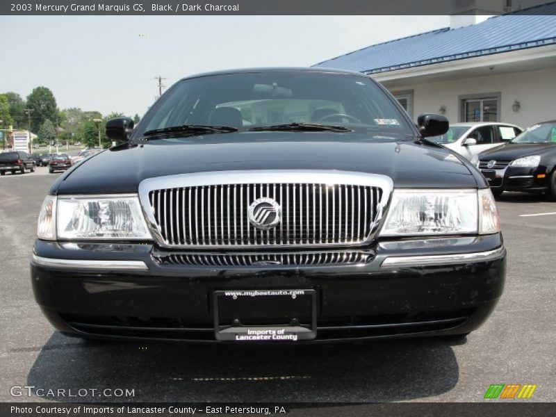 Black / Dark Charcoal 2003 Mercury Grand Marquis GS