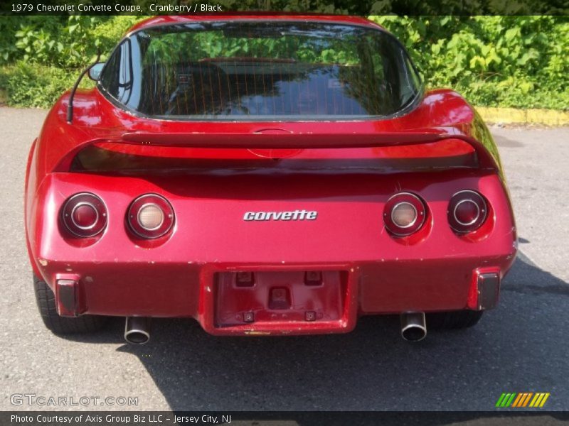 Cranberry / Black 1979 Chevrolet Corvette Coupe