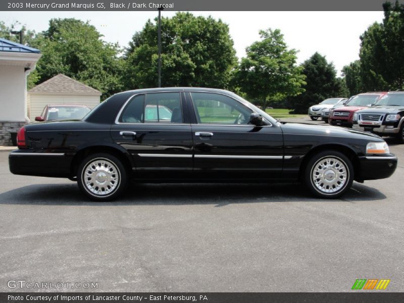 Black / Dark Charcoal 2003 Mercury Grand Marquis GS