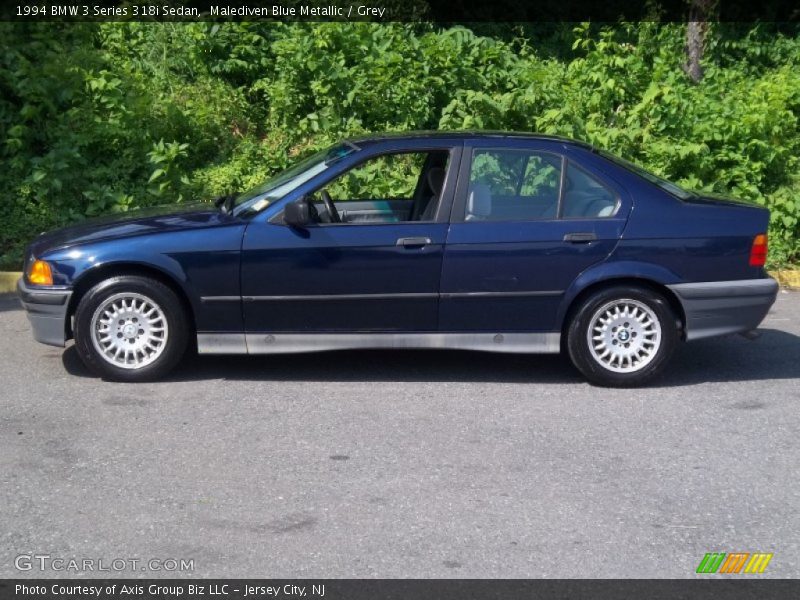  1994 3 Series 318i Sedan Malediven Blue Metallic