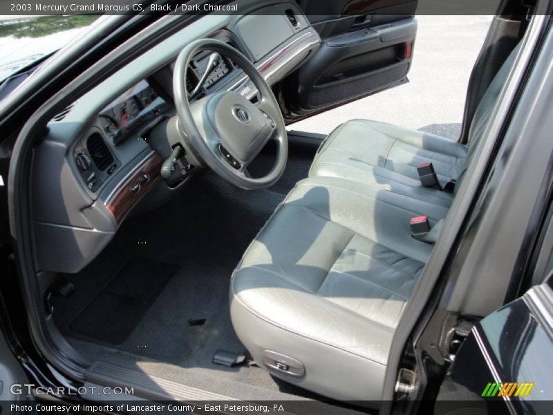 Black / Dark Charcoal 2003 Mercury Grand Marquis GS