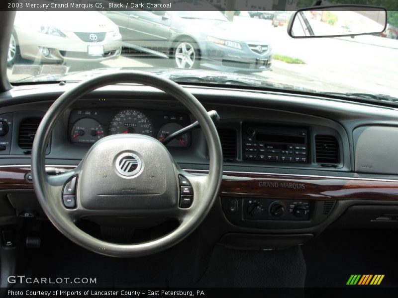 Black / Dark Charcoal 2003 Mercury Grand Marquis GS