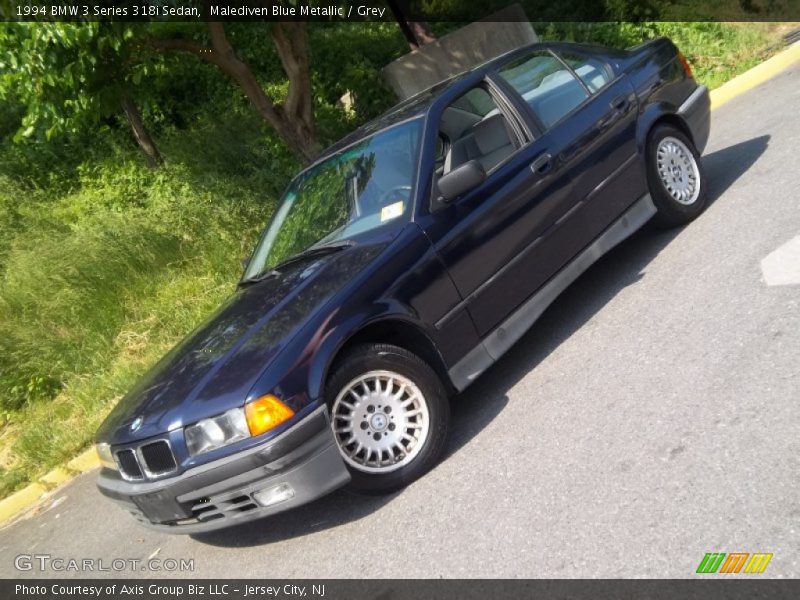 Malediven Blue Metallic / Grey 1994 BMW 3 Series 318i Sedan