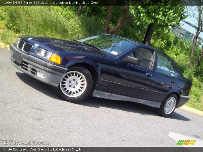 Malediven Blue Metallic / Grey 1994 BMW 3 Series 318i Sedan