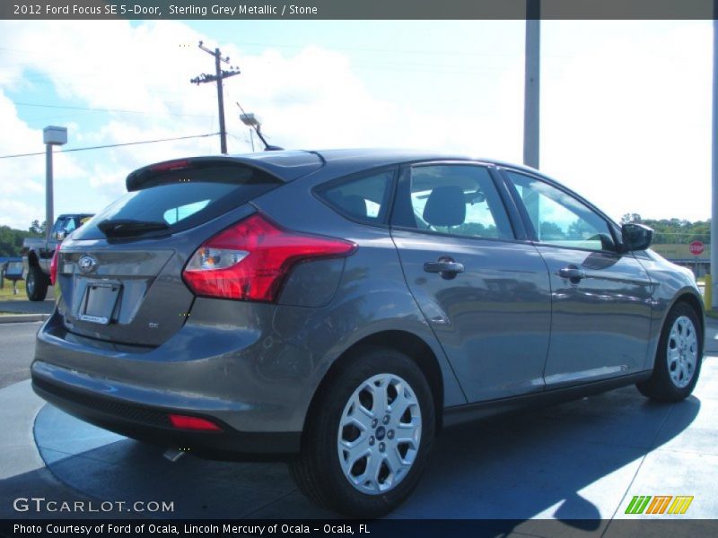 Sterling Grey Metallic / Stone 2012 Ford Focus SE 5-Door