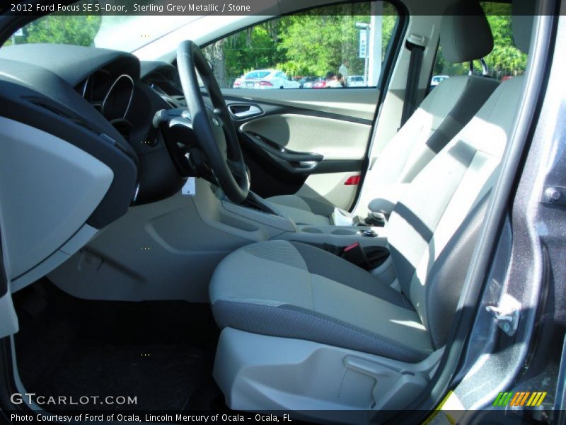 Sterling Grey Metallic / Stone 2012 Ford Focus SE 5-Door