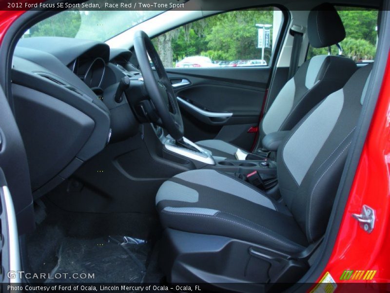  2012 Focus SE Sport Sedan Two-Tone Sport Interior