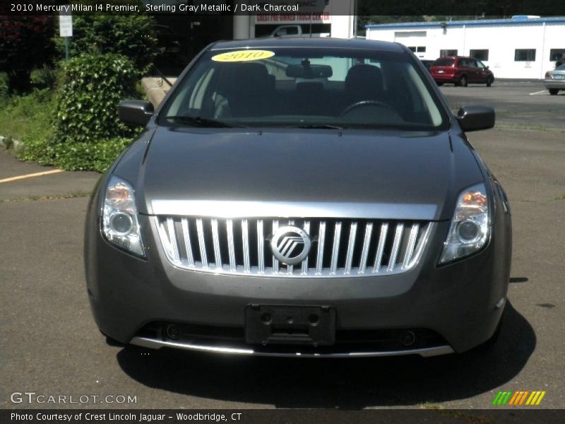 Sterling Gray Metallic / Dark Charcoal 2010 Mercury Milan I4 Premier