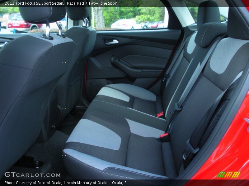  2012 Focus SE Sport Sedan Two-Tone Sport Interior