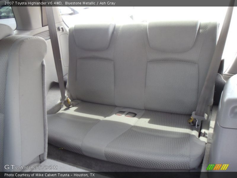 Bluestone Metallic / Ash Gray 2007 Toyota Highlander V6 4WD