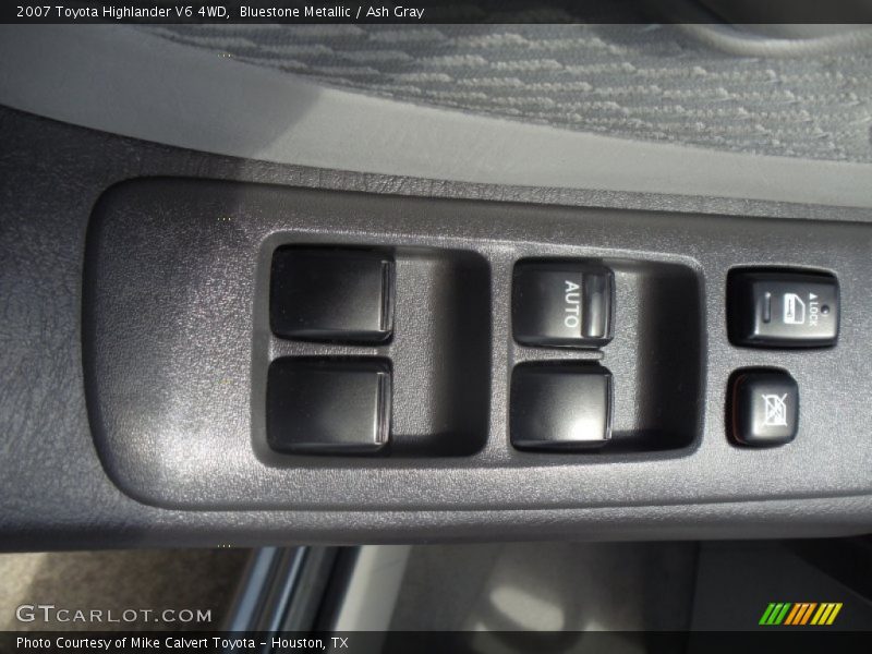 Bluestone Metallic / Ash Gray 2007 Toyota Highlander V6 4WD