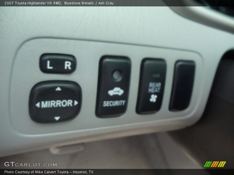 Bluestone Metallic / Ash Gray 2007 Toyota Highlander V6 4WD