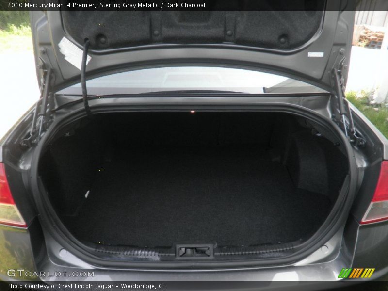 Sterling Gray Metallic / Dark Charcoal 2010 Mercury Milan I4 Premier