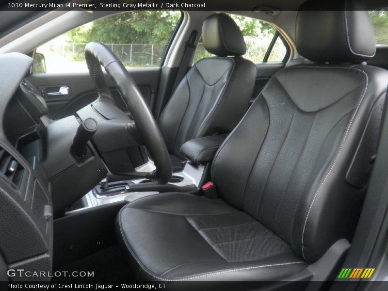 Sterling Gray Metallic / Dark Charcoal 2010 Mercury Milan I4 Premier