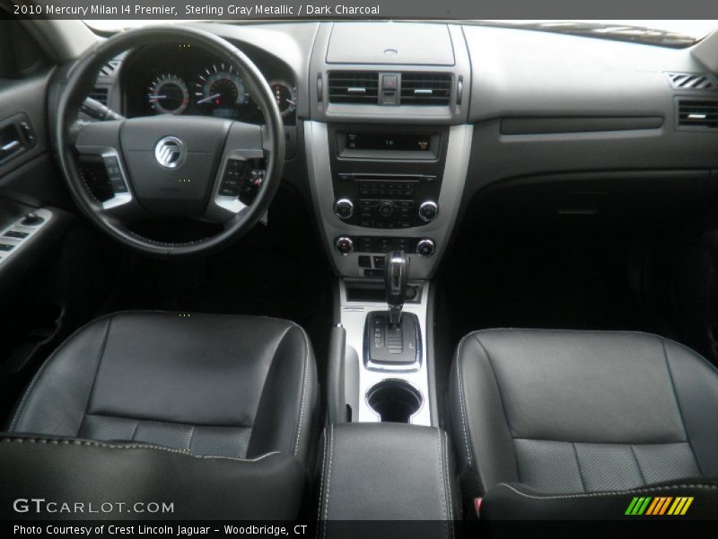 Sterling Gray Metallic / Dark Charcoal 2010 Mercury Milan I4 Premier