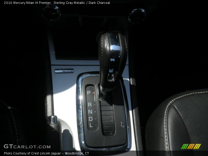 Sterling Gray Metallic / Dark Charcoal 2010 Mercury Milan I4 Premier