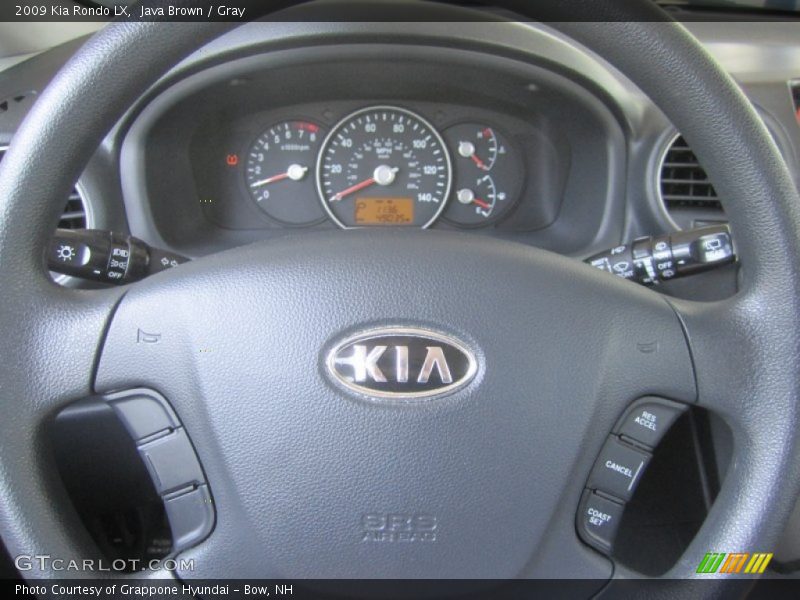 Java Brown / Gray 2009 Kia Rondo LX
