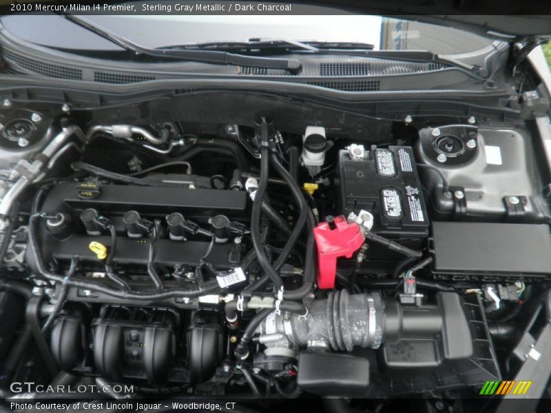 Sterling Gray Metallic / Dark Charcoal 2010 Mercury Milan I4 Premier