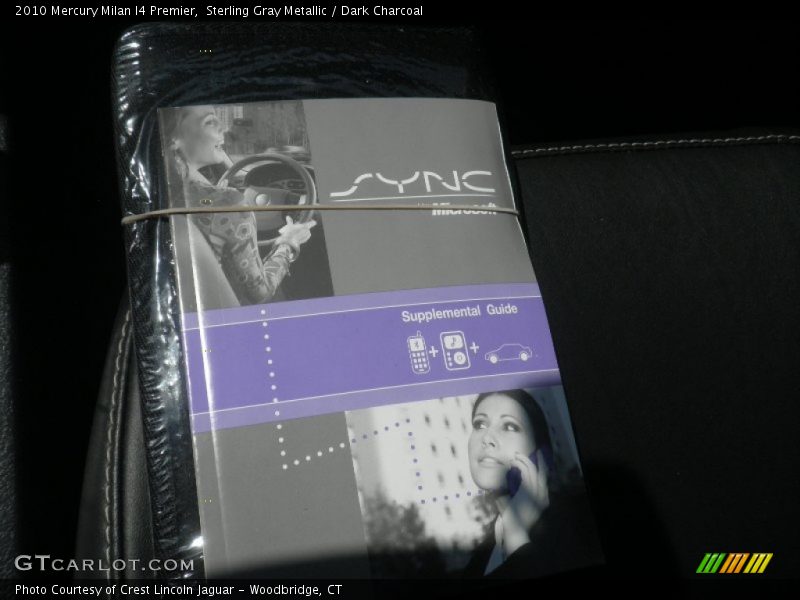 Sterling Gray Metallic / Dark Charcoal 2010 Mercury Milan I4 Premier