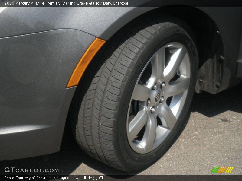 Sterling Gray Metallic / Dark Charcoal 2010 Mercury Milan I4 Premier