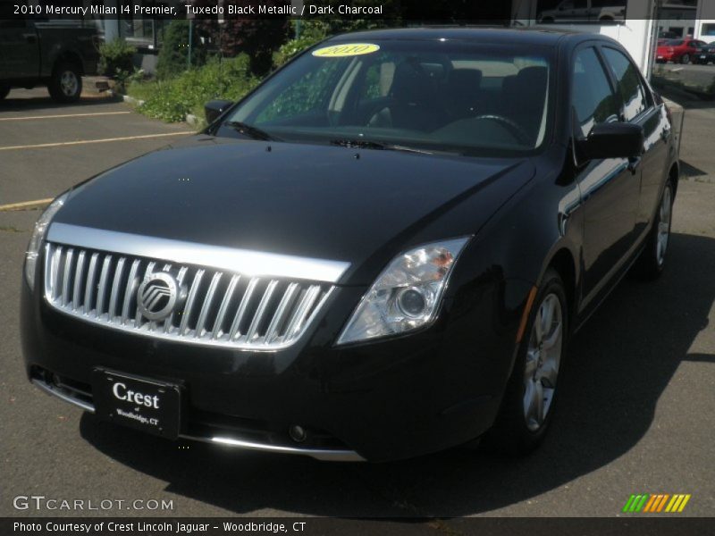 Tuxedo Black Metallic / Dark Charcoal 2010 Mercury Milan I4 Premier