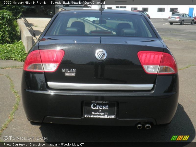 Tuxedo Black Metallic / Dark Charcoal 2010 Mercury Milan I4 Premier