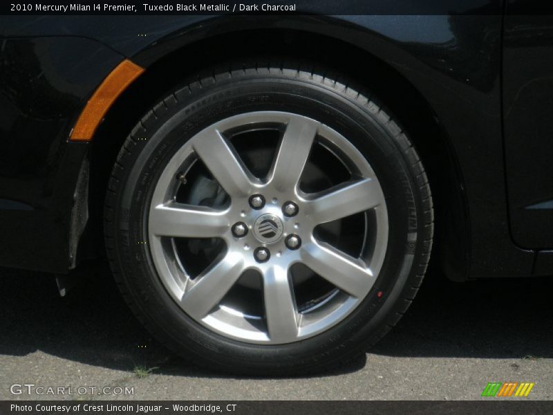 Tuxedo Black Metallic / Dark Charcoal 2010 Mercury Milan I4 Premier