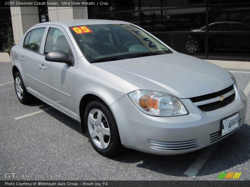 Ultra Silver Metallic / Gray 2005 Chevrolet Cobalt Sedan